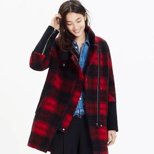 Madewell City Grid Coat
